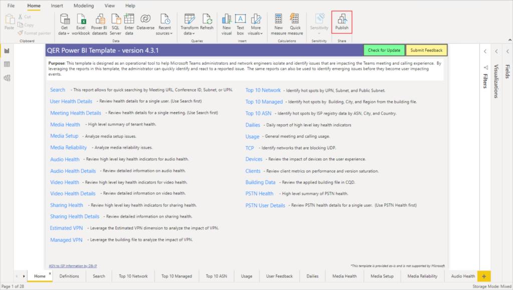 Power BI Screenshot